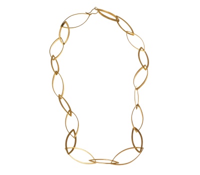 Flowing Links #33918 | Necklaces by Miriam Sharlin