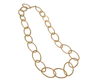 Flowing Links #33921 | Necklaces by Miriam Sharlin