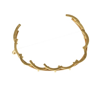 Broken Lines #33968 | Brooches by Miriam Sharlin