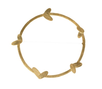 Broken Lines #33980 | Brooches by Miriam Sharlin