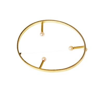 Enclosures #33998 | Brooches by Miriam Sharlin