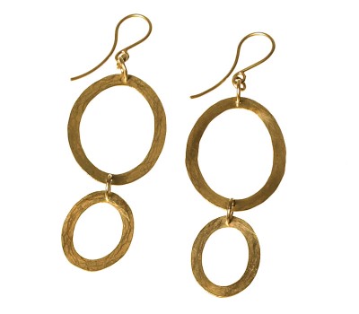 Dangling Parts #34064 | Earrings by Miriam Sharlin